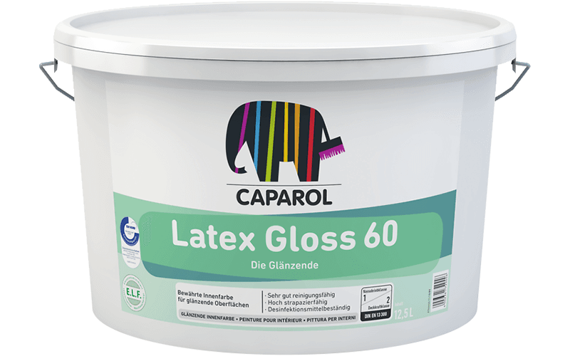 Lucrare cu Caparol Latex Gloss 60