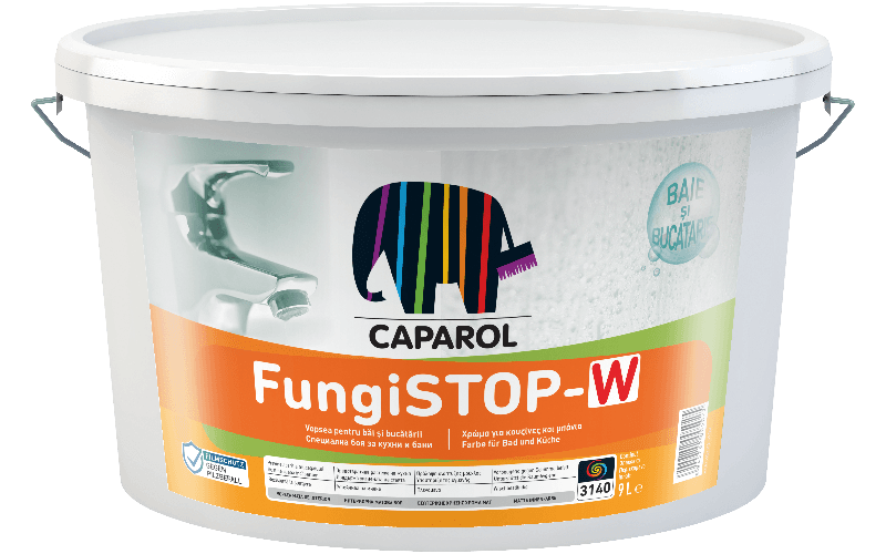 Lucrare cu Caparol FungiSTOP-W