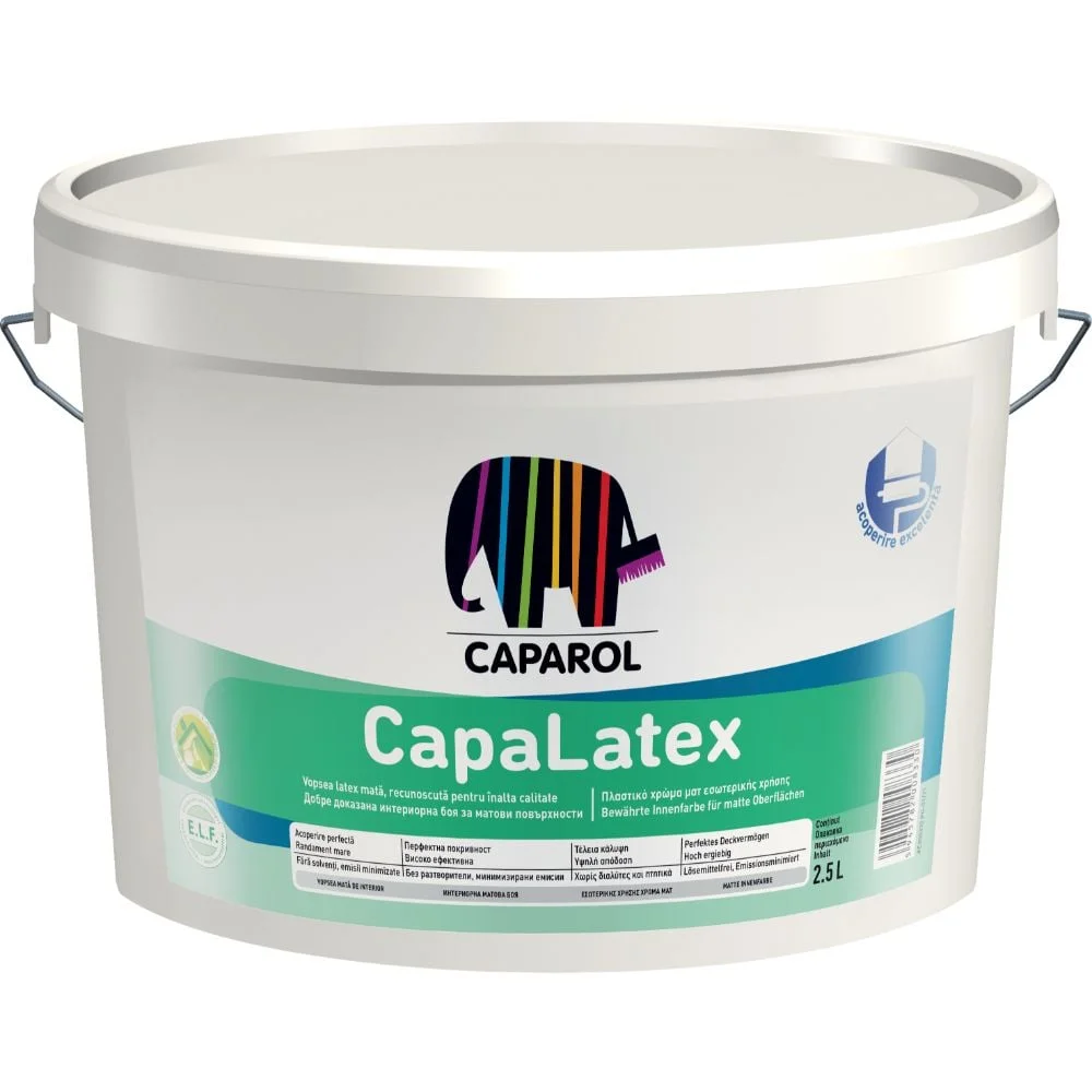 Lucrare cu Caparol Capalatex