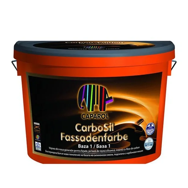 Lucrare cu Caparol CarboSil Fassadenfarbe
